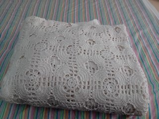 Colcha crochet cama 90cm