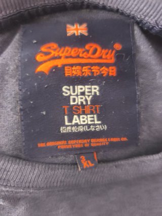Camiseta Vintage Superdry Azul