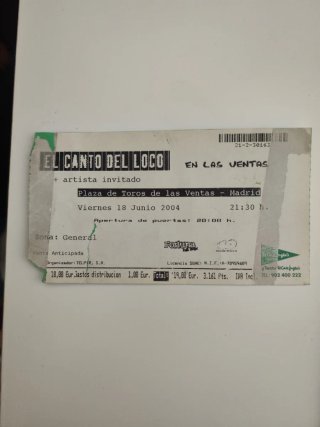 Cuernos Hinchables Canto del Loco Tour 2004