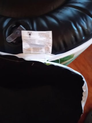 Pouf gonfiabile 5 eurocon gonfiatore 12euro