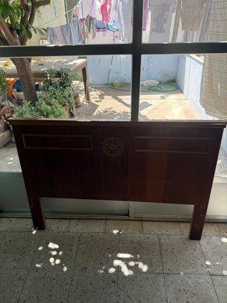 Cabecero de cama de madera 1.80x1.35