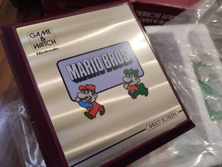 NUEVA!!! MARIO BROS Nintendo Game & Watch