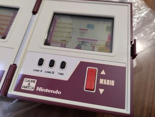 NUEVA!!! MARIO BROS Nintendo Game & Watch