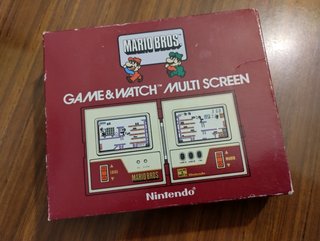 NUEVA!!! MARIO BROS Nintendo Game & Watch