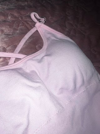 Mono tirante rosa pastel