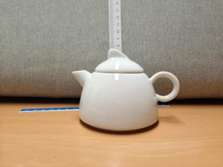 Bule de porcelana branco