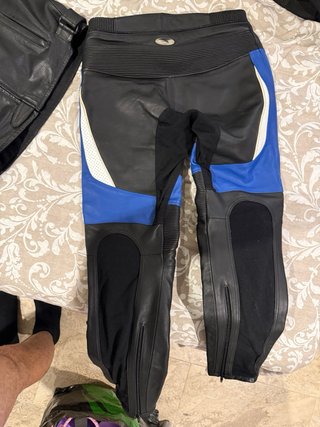 Mono de piel para moto AXO Racing