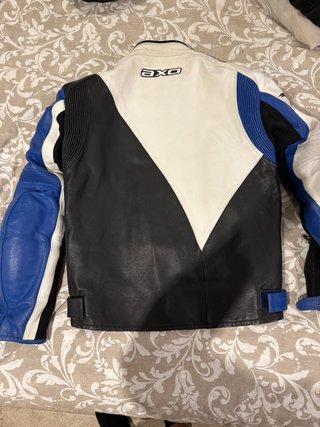 Mono de piel para moto AXO Racing