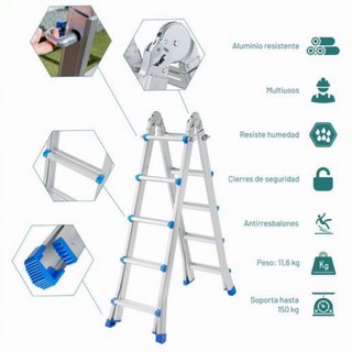 Escalera Multiusos 4x4
