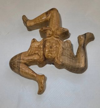 Trinacria Legno Cm.15