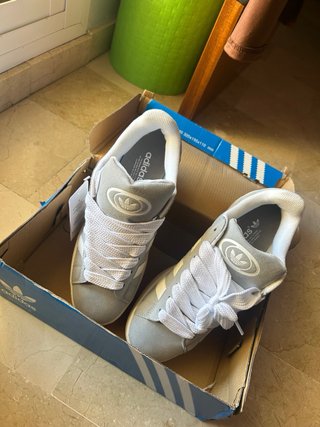 Adidas Campus Grises Nuevas
