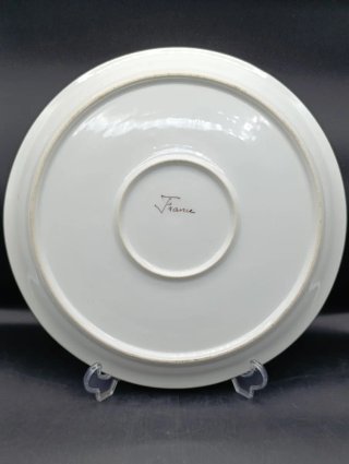 Bandeja Tartera Porcelana Francesa Flores
