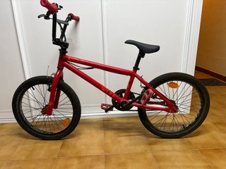 Bicicleta BMX Decathlon Wipe Roja 20"