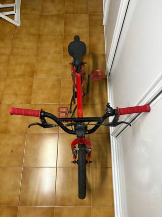 Bicicleta BMX Decathlon Wipe Roja 20"