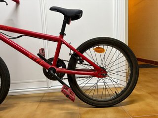 Bicicleta BMX Decathlon Wipe Roja 20"