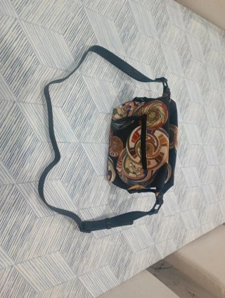 Bolso Desigual Negro Multicolor