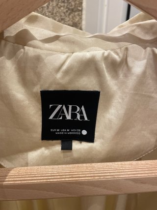 Chaqueta Zara Beige
