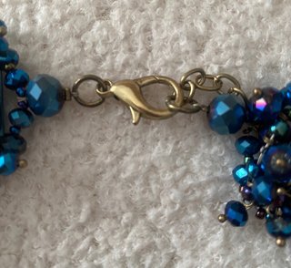 Collar azul