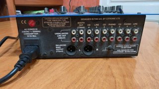 Mesa Mezcladora DJ Citronic DJ-PRO