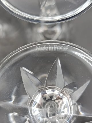 Set di calici da vino francesi