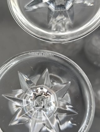 Set di calici da vino francesi