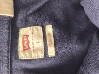 Polo Levi's Azul Marino Talla L