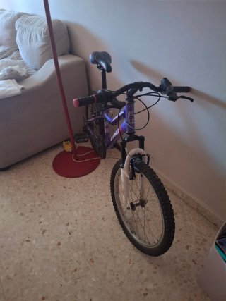 Bicicleta Morada Infantil B-Pro 16