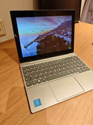 Lenovo Ideapad D330 2 en 1 Negro/Plata