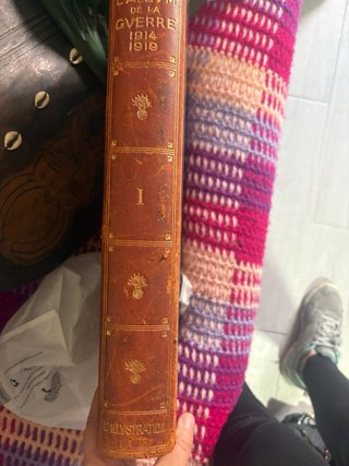 Collezione di libri antichi francesi vintage