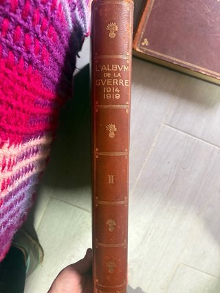 Collezione di libri antichi francesi vintage