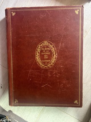 Collezione di libri antichi francesi vintage