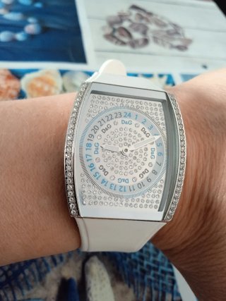 Orologio D&G Donna Argento e Bianco