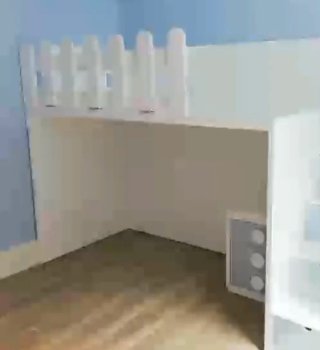 Litera Cama Madera y Plástico