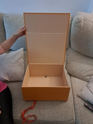 Caja Louis Vuitton Naranja Nueva