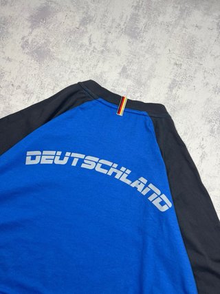 Camiseta Adidas Azul y Negra  deutschland
