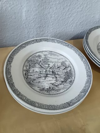 Vajilla Segovia Porcelana
