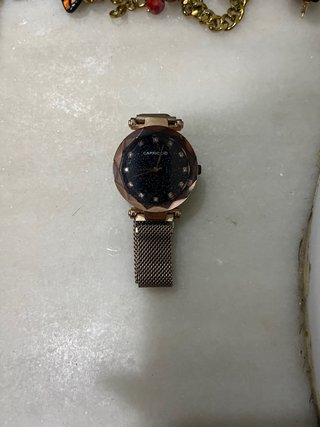 Reloj Capriccio Oro Rosa y Negro