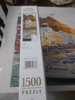 Puzzle Clementoni Capri 1500 piezas
