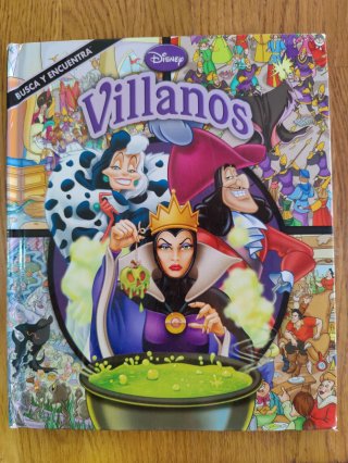 Busca y encuentra Villanos Disney