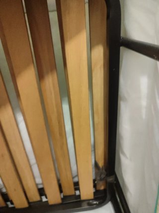 Cama plegable de tela