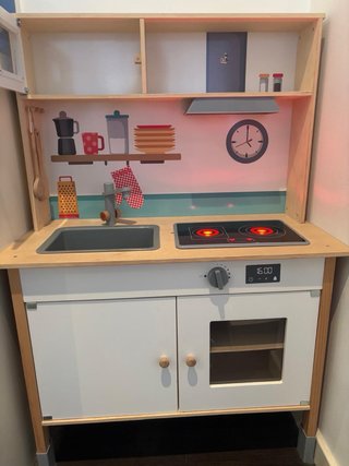 Cocina de madera infantil