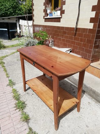 Escritorio de madera Ikea