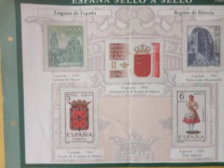 Sellos España Antiguos: Lugares de España