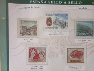 Sellos España Antiguos: Lugares de España