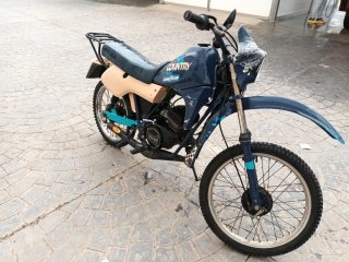 Derbi Country Enduro Azul y Beige
