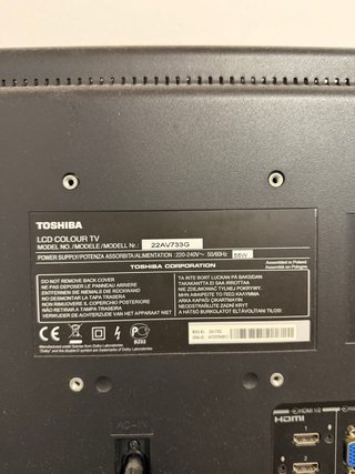 Televisión Toshiba