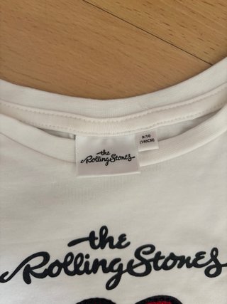Camiseta Rolling Stones niña, muy nueva