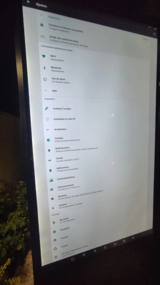 Cartel Publicitario Android Táctil 55