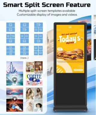 Cartel Publicitario Android Táctil 55