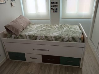 Cama nido juvenil con cajones